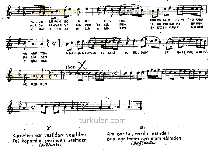 Kurdelemin Ular pekten