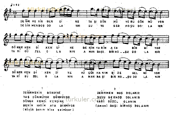 Deirmenin Bendine - 2