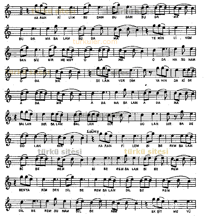 Karanfilem Budam Budam Budama