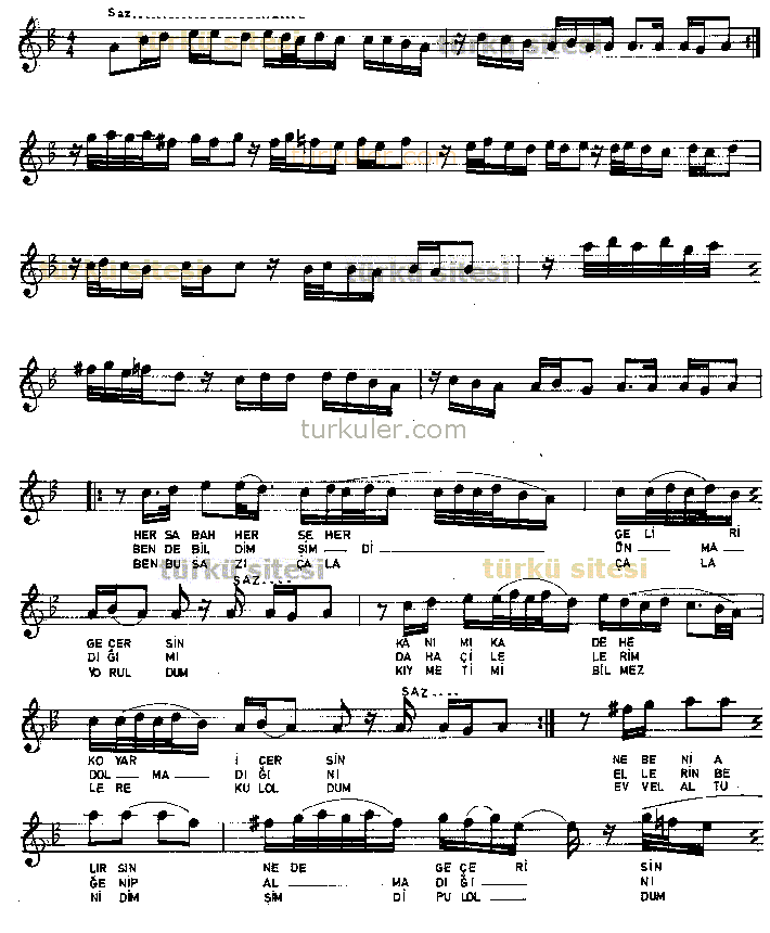 Her Sabah Her Seher Gelir Geersin