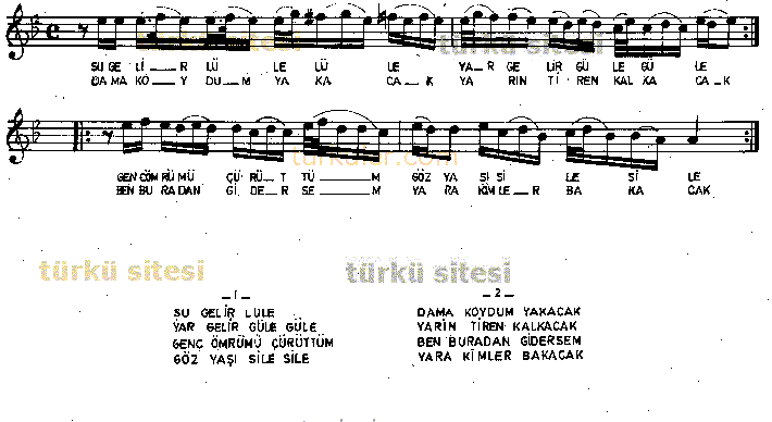 Su Gelir Lle Lle (Oy Termeli Termeli)