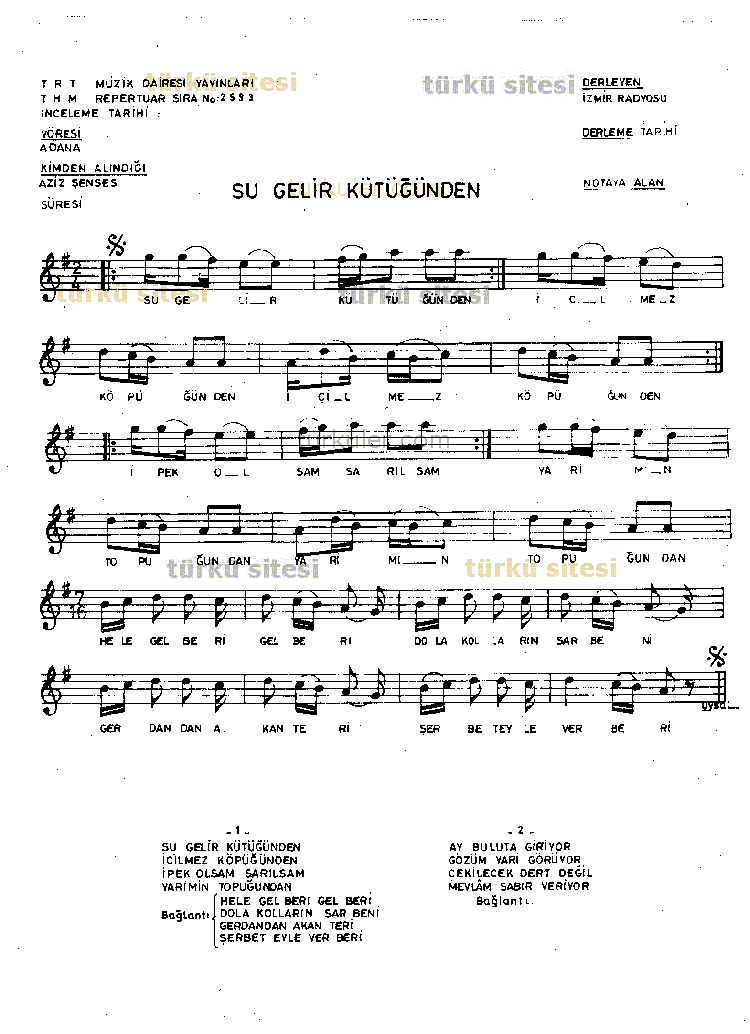 Su Gelir Ktnen