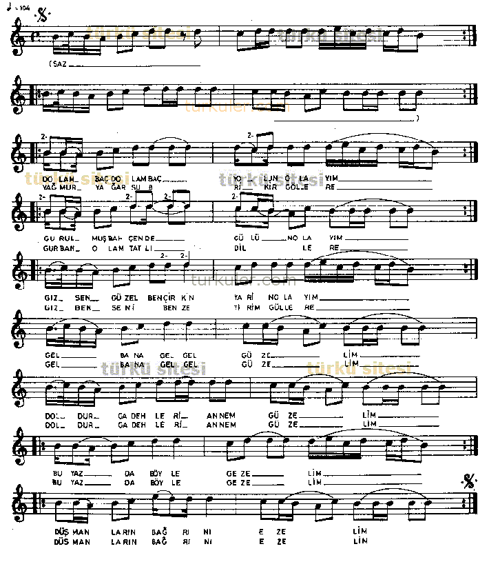 Dolamba Dolamba Yolun Olaym