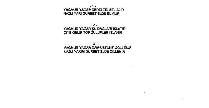 Yamur Yaar Dereleri Sel Alr