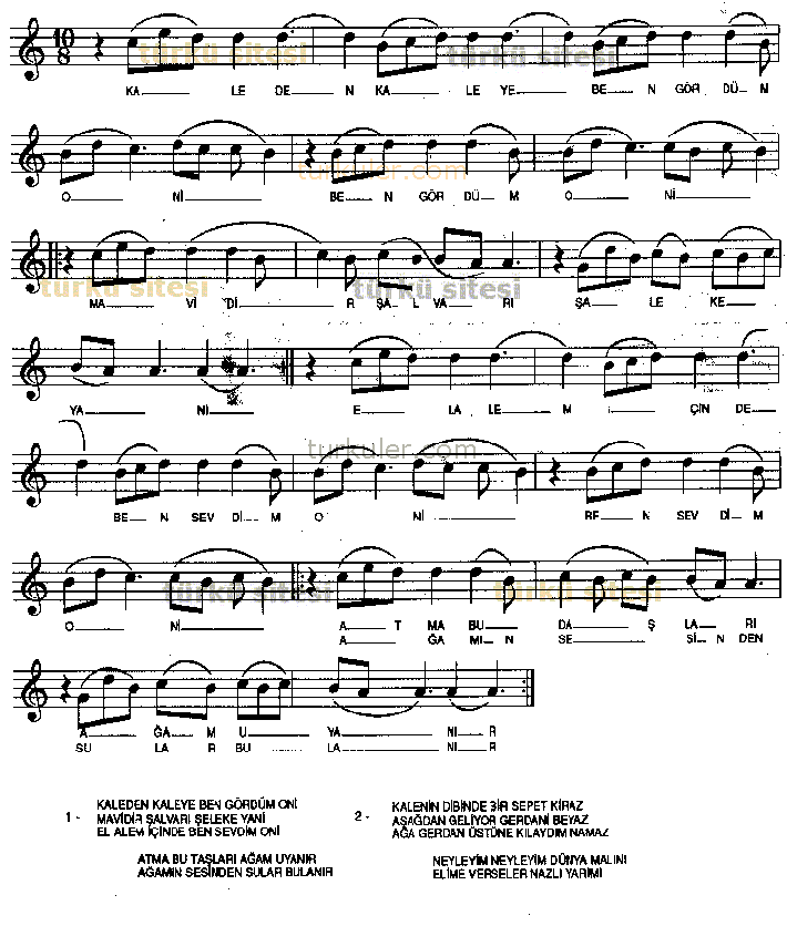 Kaleden Kaleye Ben Grdm Onu