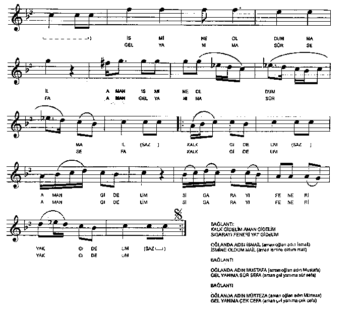 Kalk Gidelim Aman Gidelim (Olan Adn smail)