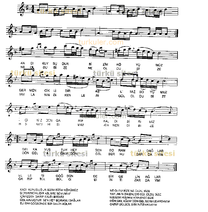 Kad Kuyusu'dur Bizim Kymz