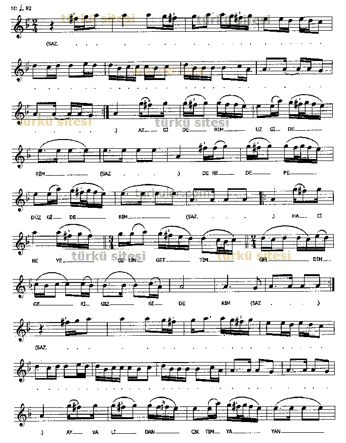 Az Giderim Uz Giderim (Hac� Bey)