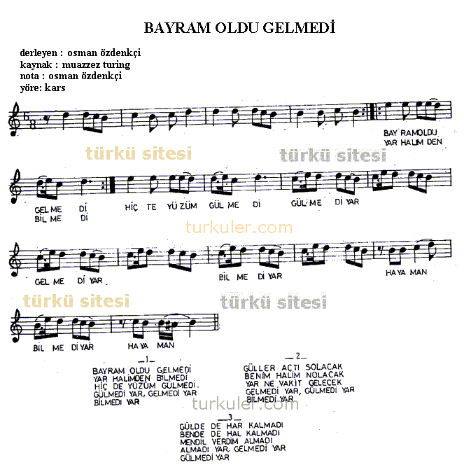 Bayram Oldu Gelmedi