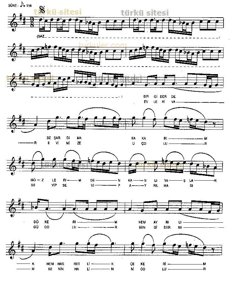 Bir Gider De Be Ardma Bakarm