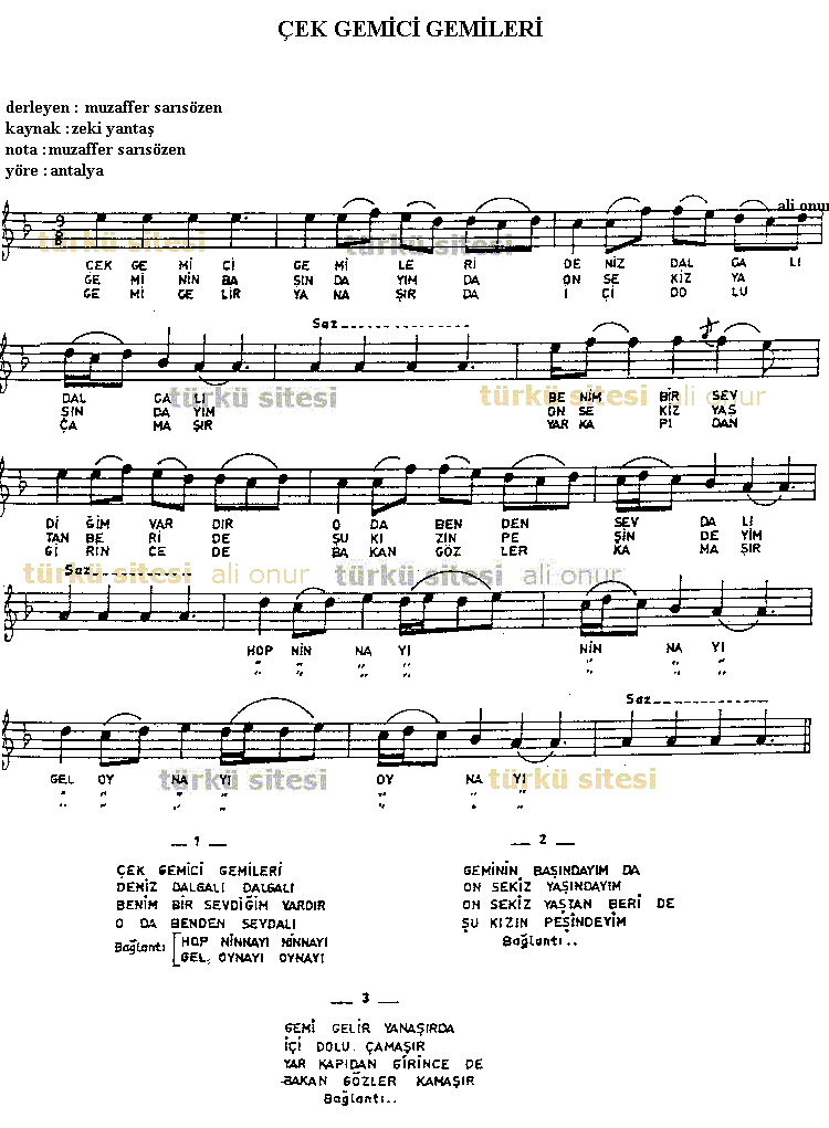 �ek Gemici Gemileri