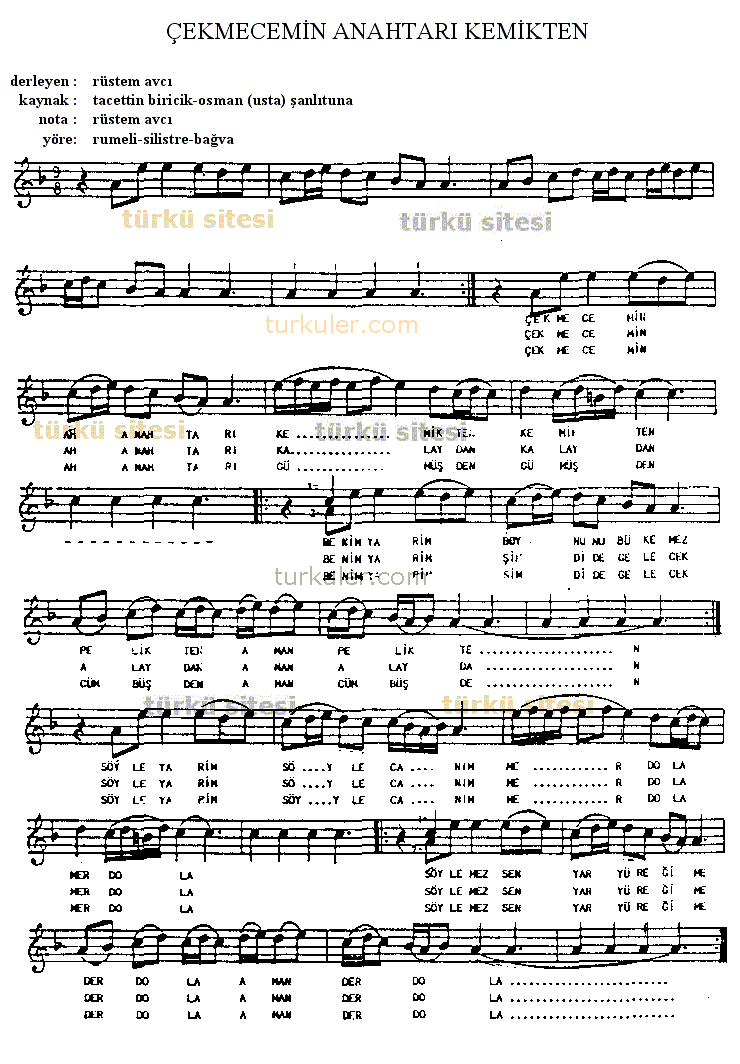 ekmecemin Anahtar Kemikten