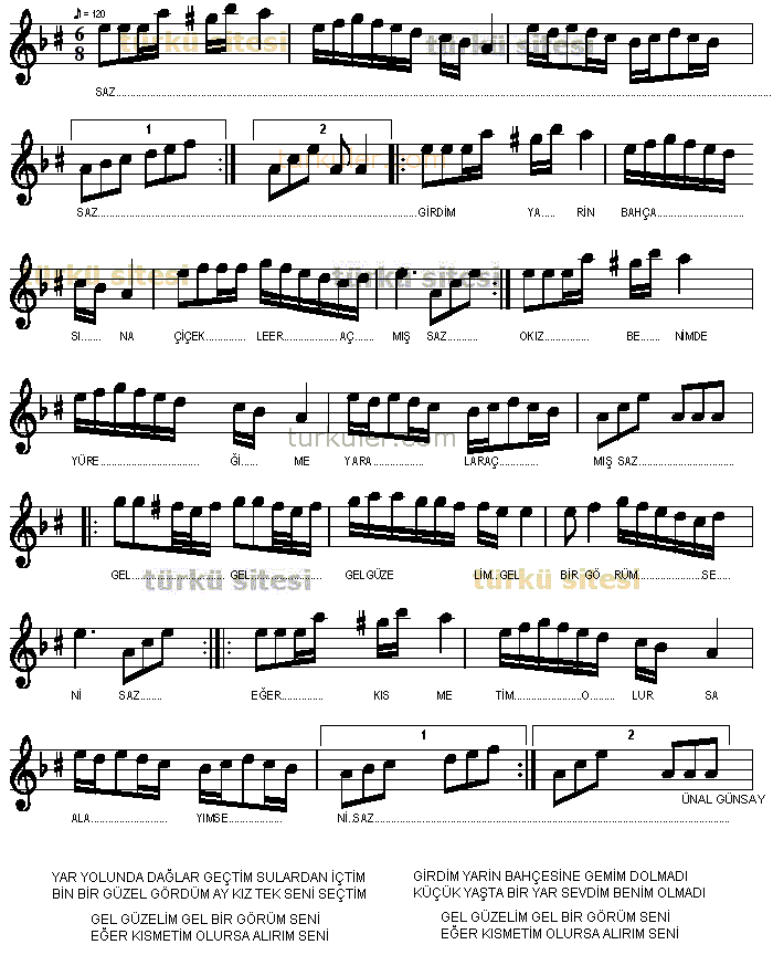 Girdim Yarin Bahesine